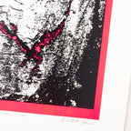 LOVEHEARTS 2993 - SCREEN PRINT | Neon Pink