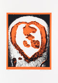 LOVEHEARTS 8991 - SCREEN PRINT | Orange Heart + Edge